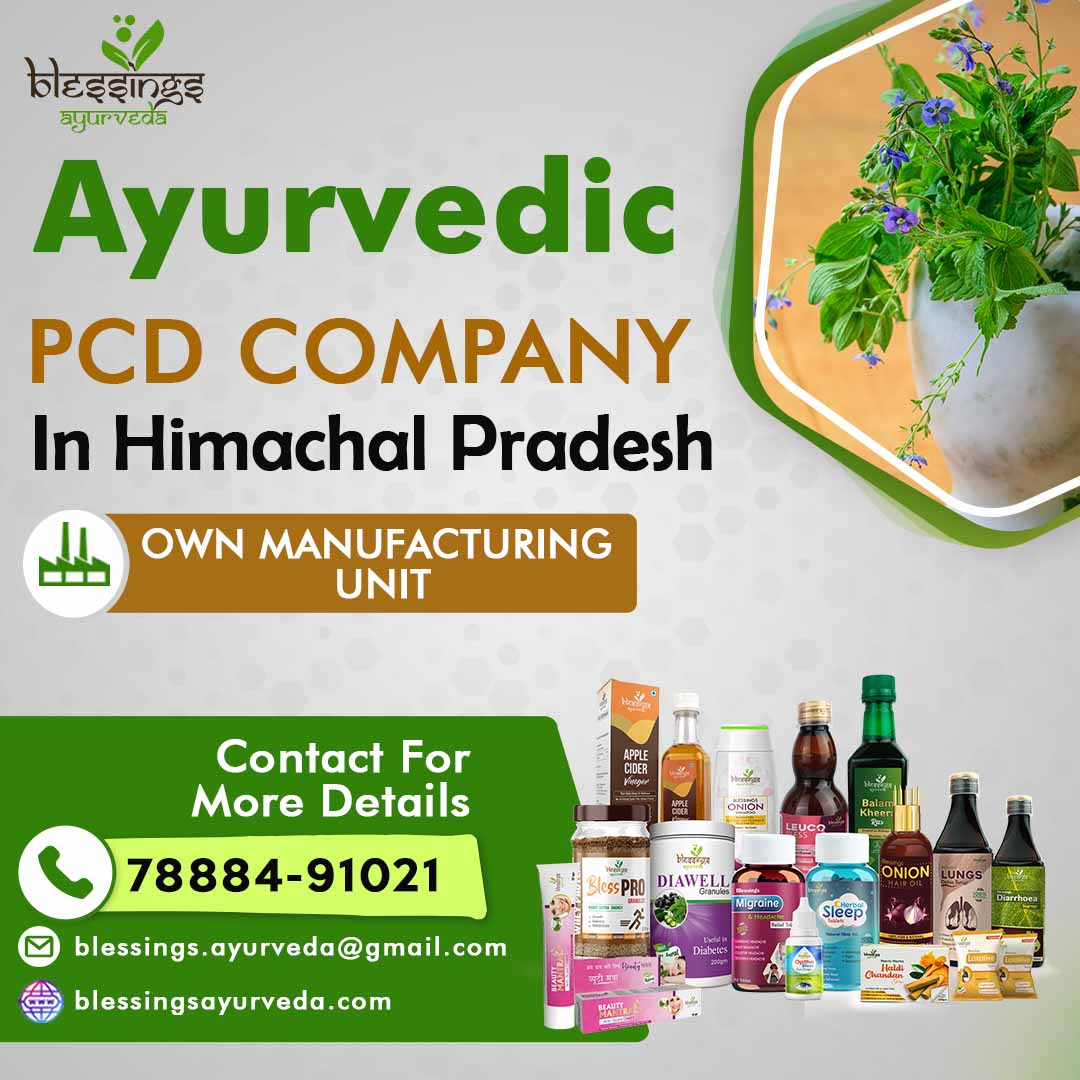 Ayurvedic PCD Company in Himachal Pradesh - Blessings Ayurveda