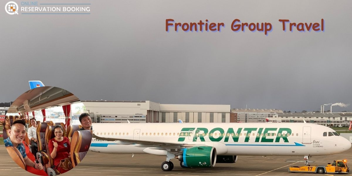 How can I book Frontier Airline Group Travel?