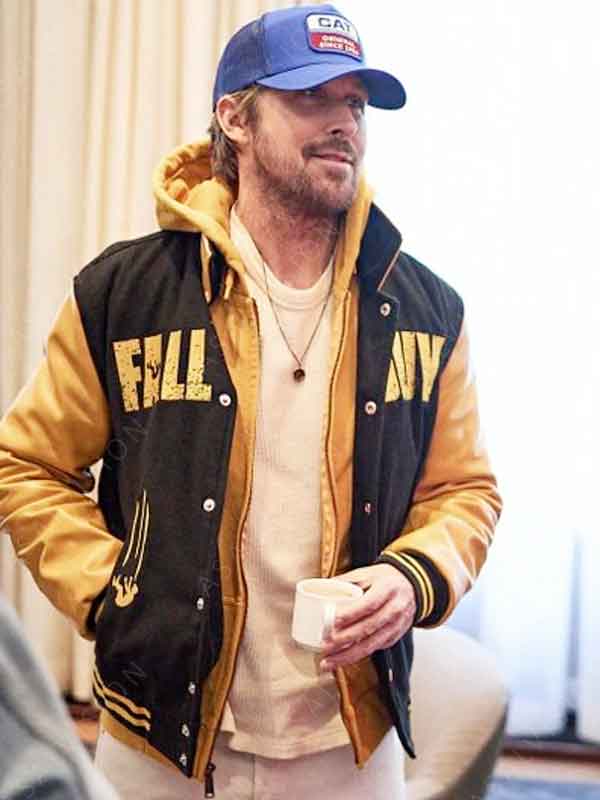 The Fall Guy Varsity Jacket | Ryan Gosling Letterman Jacket - Asal Vision