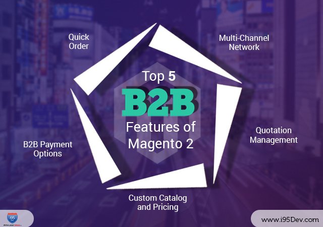 Top 5 Magento 2 B2B Features to Help You Scale Your Business | i95Dev