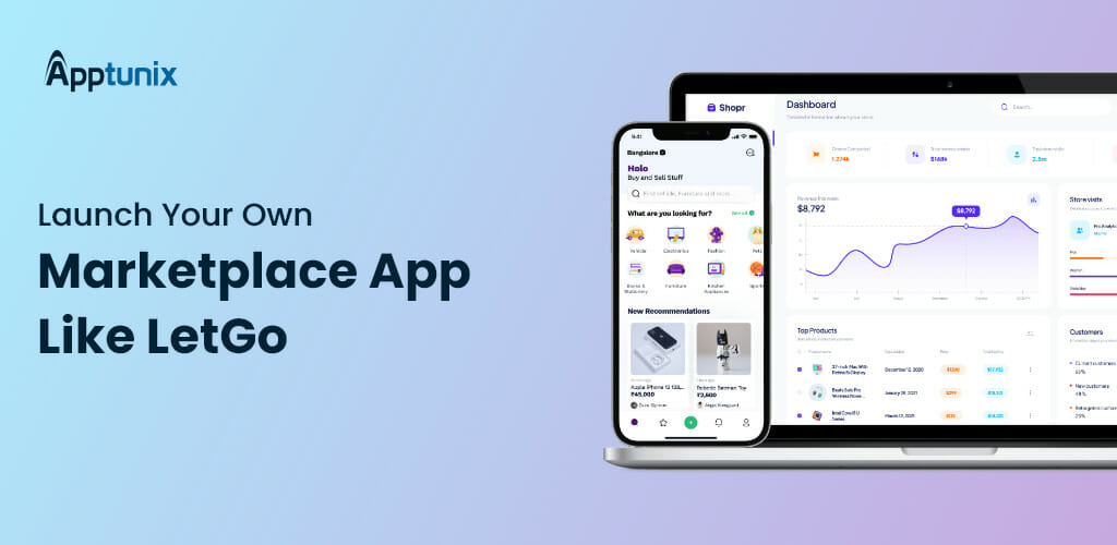 LetGo Clone App Development | Buy & Sell Marketplace App