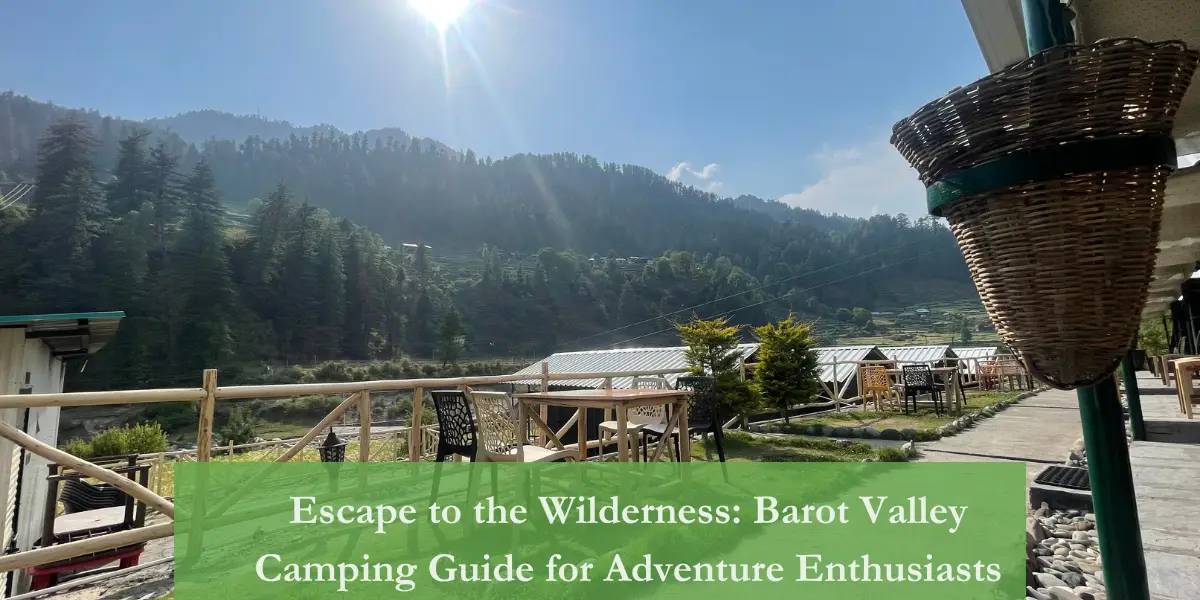 Escape to the Wilderness: Barot Valley Camping Guide for Adventure Enthusiasts