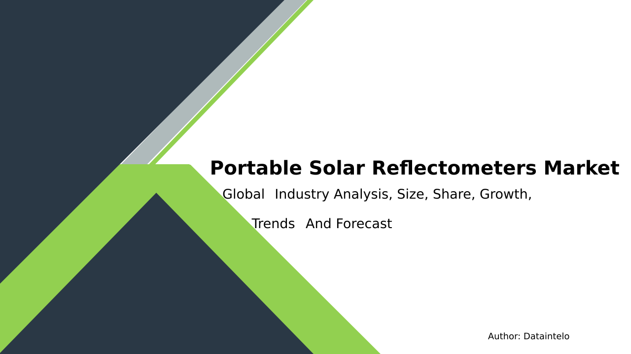 Request For Sample of Portable Solar Reflectometers Market Research Report 2032