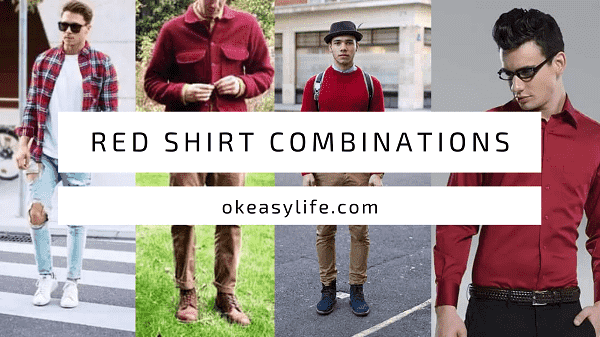 Red Shirt Combinations