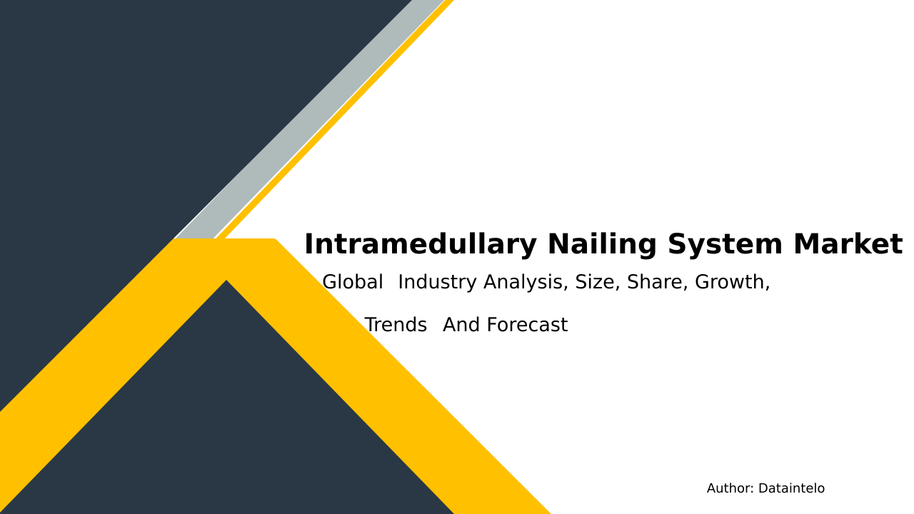 Intramedullary Nailing System Market Research Report 2032