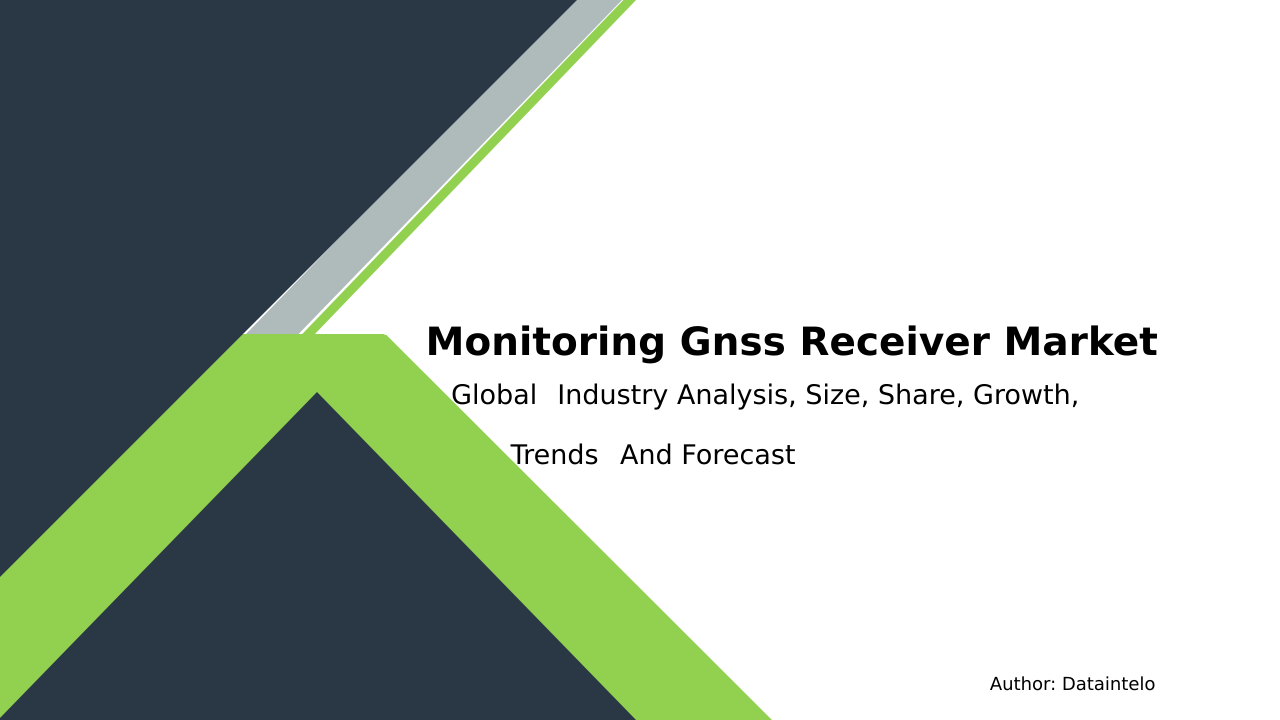 Request For Sample of Monitoring Gnss Receiver Market Research Report 2032