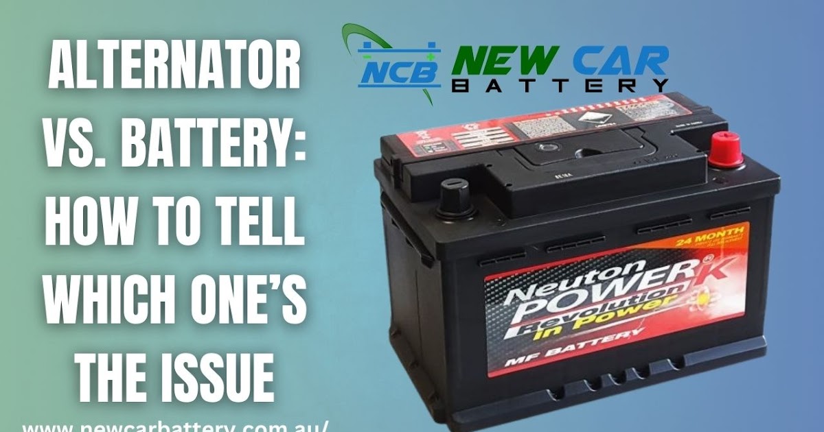 Alternator vs. Battery: How to Tell Which One’s the Issue