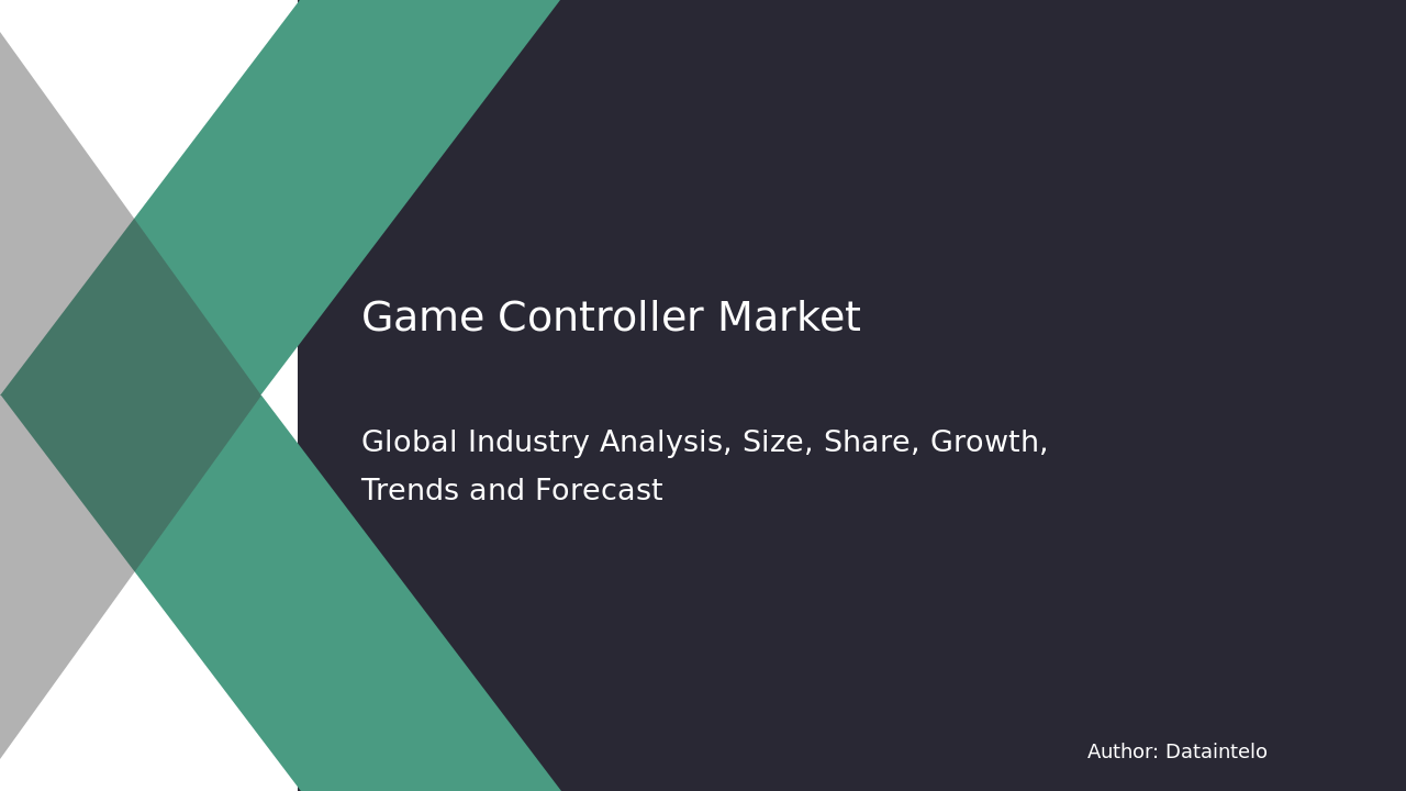 Game Controller Market Research Report 2032