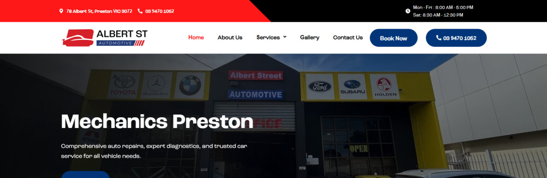 Albert Street Automotive Cover Image