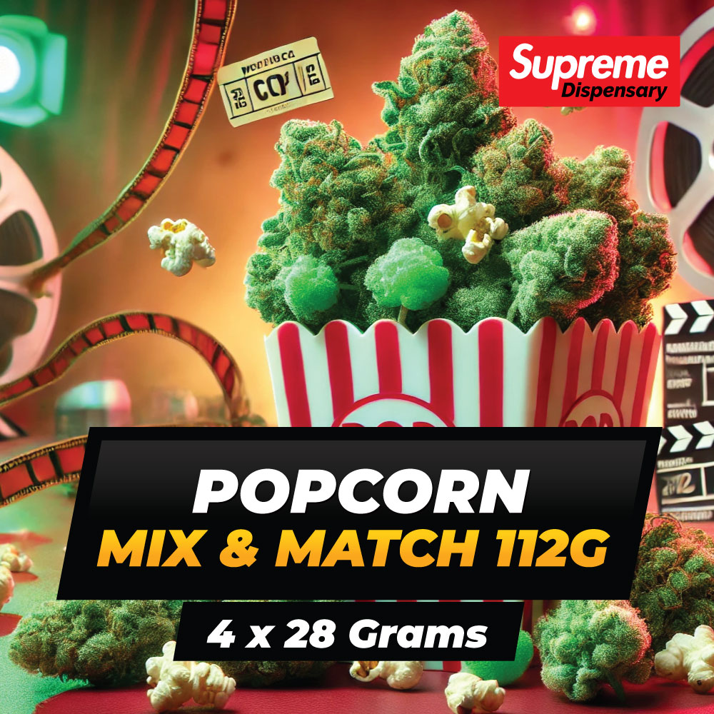Mix & Match Flower Popcorn 112G (4 x 28g)