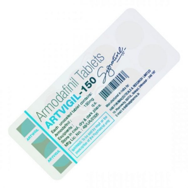 Buy Artvigil 150mg Online Sleepiness on COD Overnight Delivery